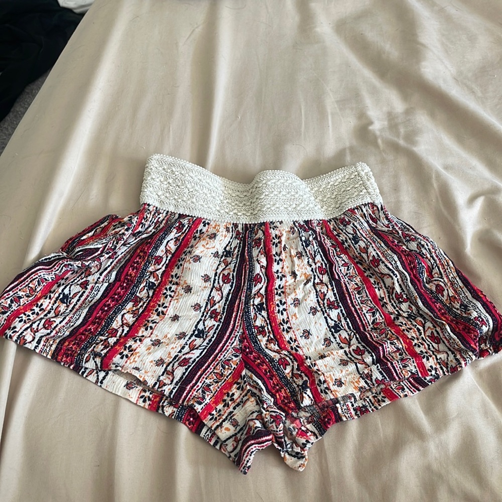 boho summer shorts